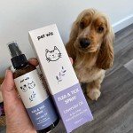 Natural Flea & Tick Spray for Dogs & Cats