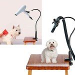 360° Hands-Free Pet Hair Dryer Holder Clamp