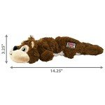 KONG Scrunch Knots Squirrel Toy for Dogs