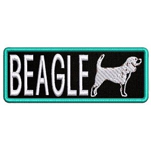 Beagle Dog Breed Embroidered Patch for Gear