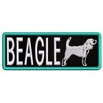 Beagle Dog Breed Embroidered Patch for Gear