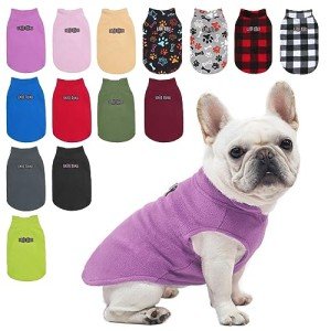 Cozy Fleece Vest for Small & Medium Dogs