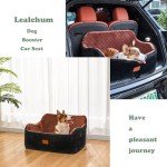 Lealchum Adjustable Car Seat for Small Dogs
