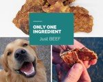 PawGang 100% Natural Beef Jerky Treats for Dogs