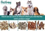 PawGang 100% Natural Beef Jerky Treats for Dogs