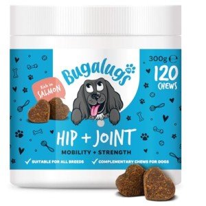 Bugalugs Hip & Joint Dog Supplements with Glucosamine