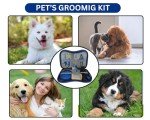 Complete 8-in-1 Dog Grooming Kit for All Breeds