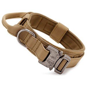 Adjustable Tactical Dog Collar with Control Handle