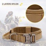 Adjustable Tactical Dog Collar with Control Handle