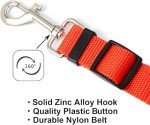 Adjustable Car Seat Belts for Dogs - 2 Pack