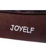 JOYELF Medium Washable Dog Bed with Toys