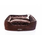 JOYELF Medium Washable Dog Bed with Toys