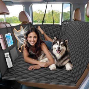 Waterproof Dog Car Seat Cover with Side Protection