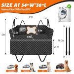 Waterproof Dog Car Seat Cover with Side Protection