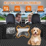 Waterproof Dog Car Seat Cover with Side Protection