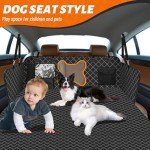 Waterproof Dog Car Seat Cover with Side Protection