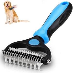 Dual-Sided Grooming Brush for Dogs and Cats