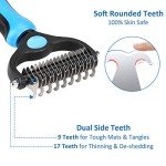 Dual-Sided Grooming Brush for Dogs and Cats