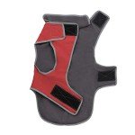 Fleece-Lined Waterproof Dog Jacket - X-Large Red