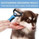 Dual-Sided Grooming Brush for Dogs and Cats