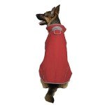 Fleece-Lined Waterproof Dog Jacket - X-Large Red
