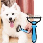 Dual-Sided Grooming Brush for Dogs and Cats