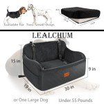 Large Memory Foam Dog Car Seat for 2