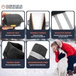 Waterproof Dog Boots with V-Tongue, 4 Pcs XL
