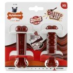 Nylabone Bacon & Steak Chew Toys for Dogs