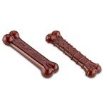 Nylabone Bacon & Steak Chew Toys for Dogs