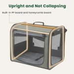 Pecute Lightweight Portable Dog Car Carrier