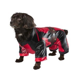 Deadpool Dog Costume - Pet Fancy Dress, Size M