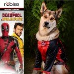 Deadpool Dog Costume - Pet Fancy Dress, Size M