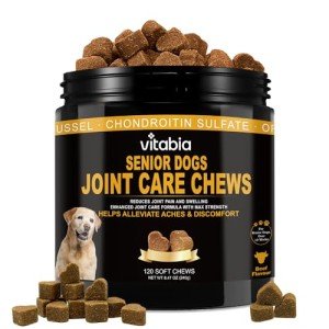 Senior Dog Joint Care Supplements with Glucosamine & More