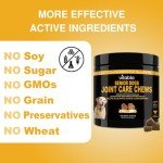 Senior Dog Joint Care Supplements with Glucosamine & More