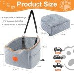Memory Foam Dog Car Seat for Small Dogs