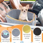 Memory Foam Dog Car Seat for Small Dogs