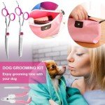 4-in-1 Dog Grooming Scissors with Pouch