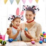 Dalmatian Dog Costume Set with Ears and Tail