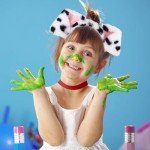 Dalmatian Dog Costume Set with Ears and Tail