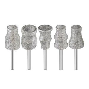 Diamond Nail Grinder Bits for Dogs - 5 Pack