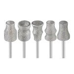 Diamond Nail Grinder Bits for Dogs - 5 Pack