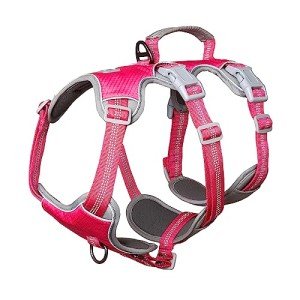Huntboo Escape Proof Adjustable Dog Harness - Medium