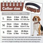 Comfortable Leather Dog Collar for All Breeds