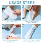 20-Pack Waterproof Disposable Dog Boots for Paws