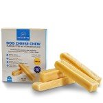 WOW BITES Natural Cheese Chews for Dogs - 4 Pack