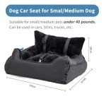 Cozy Car Seat for Small Dogs and Cats
