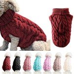 Cozy Turtleneck Sweater for Small Dogs