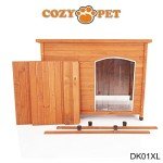 Insulated XL Dog Kennel with Removable Floor