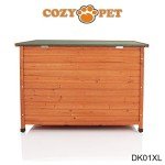 Insulated XL Dog Kennel with Removable Floor